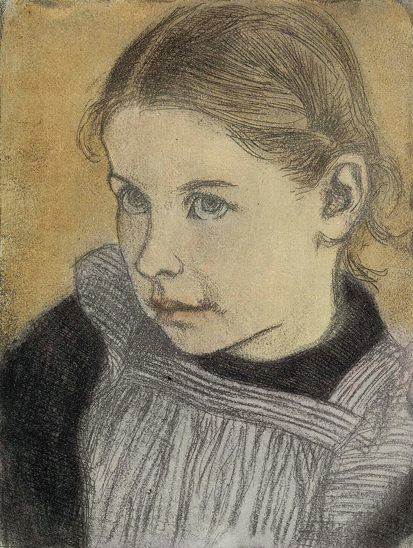 Girl Wall Art by Eero Järnefelt - Canvas Print
