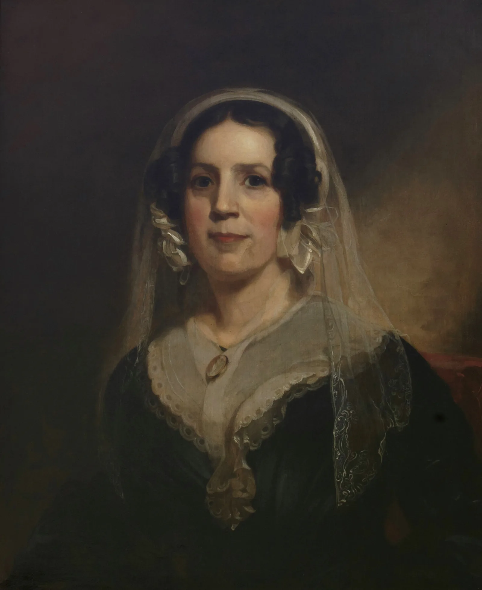 Catherine Fuller Potter Mrs John Potter Wall Art by Thomas Sully - Canvas Print