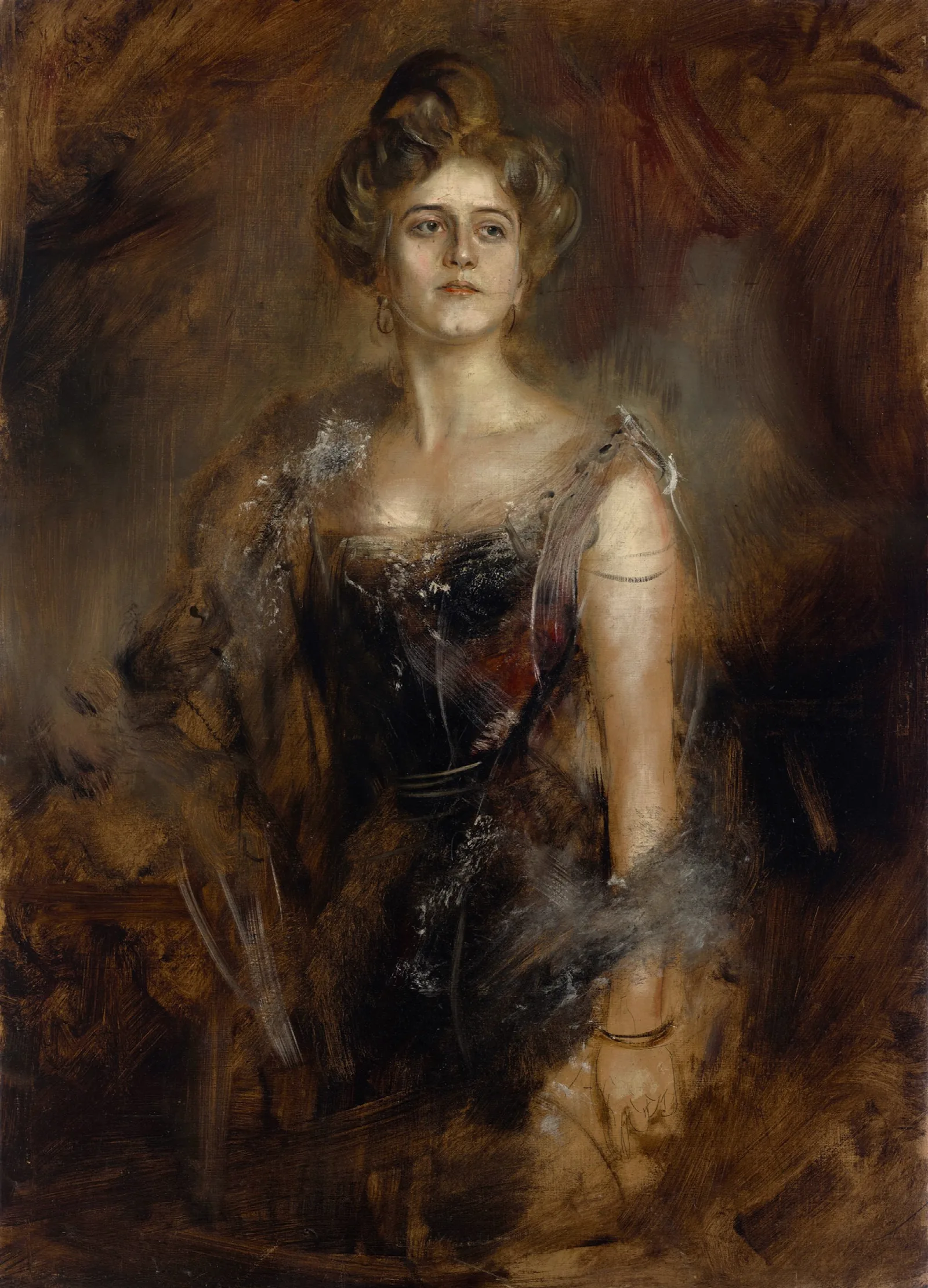 Hubertine Henriette Startz Wall Art by Franz von Lenbach - Canvas Print