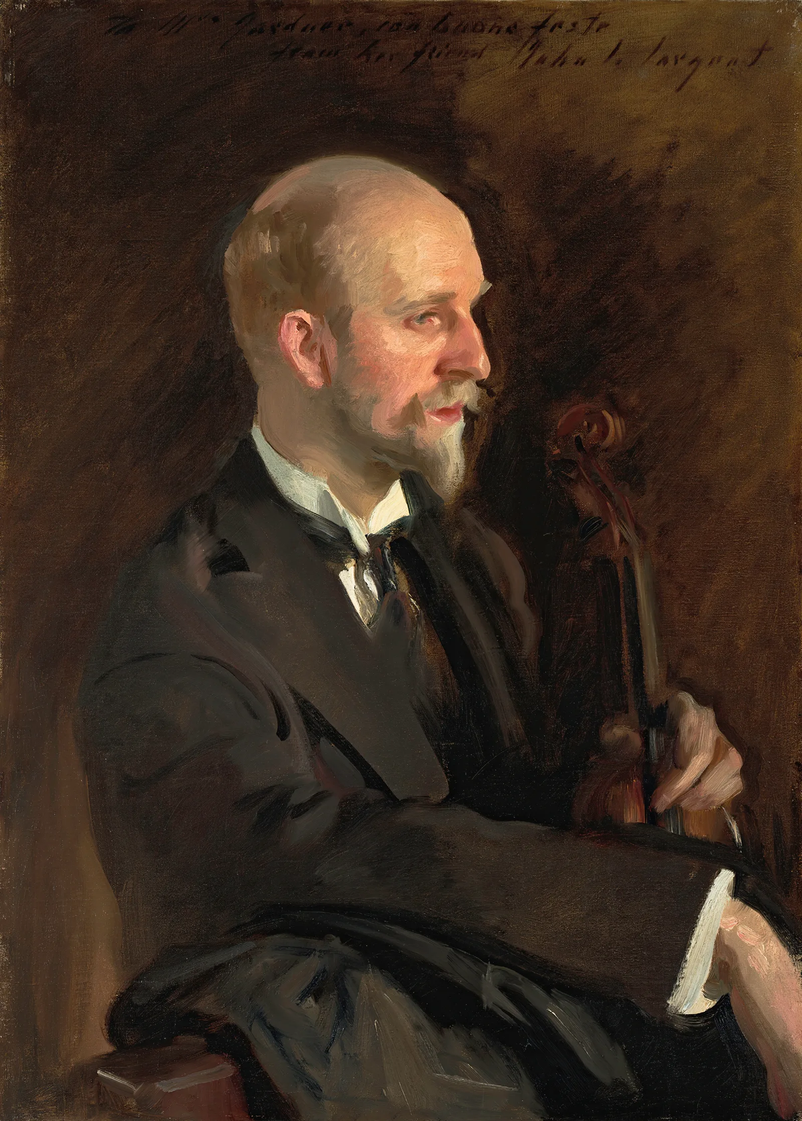 Charles Martin Loeffler Wall Art by John Singer Sargent - Canvas Print