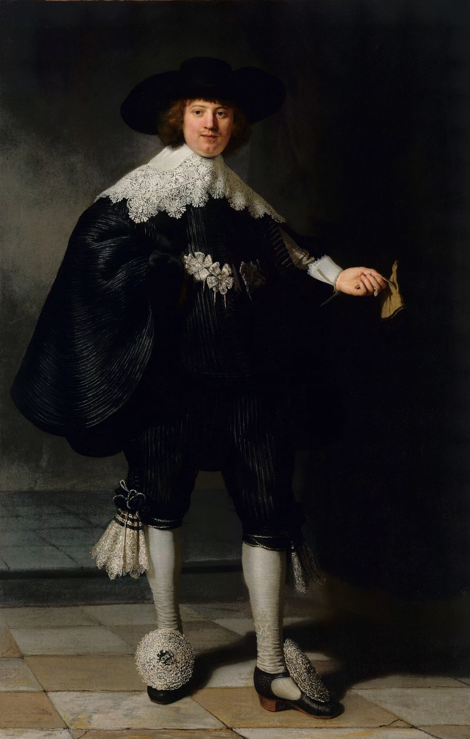 Marten Soolmans Wall Art by Rembrandt van Rijn - Canvas Print