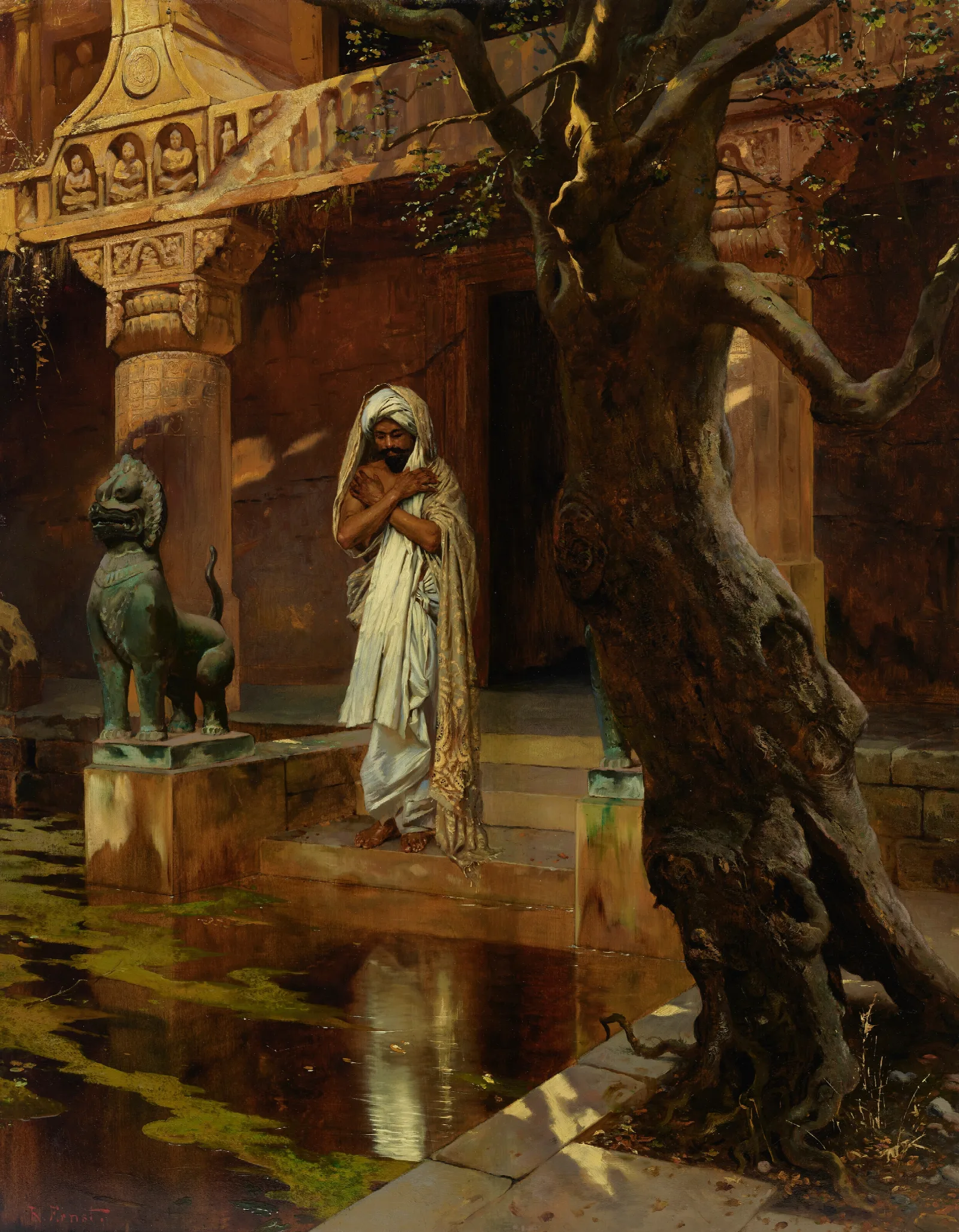 Letang Sacre Wall Art by Rudolf Ernst - Canvas Print