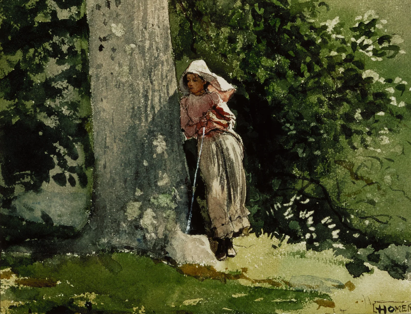 Weary 2 Wall Art by Winslow Homer - Canvas Print