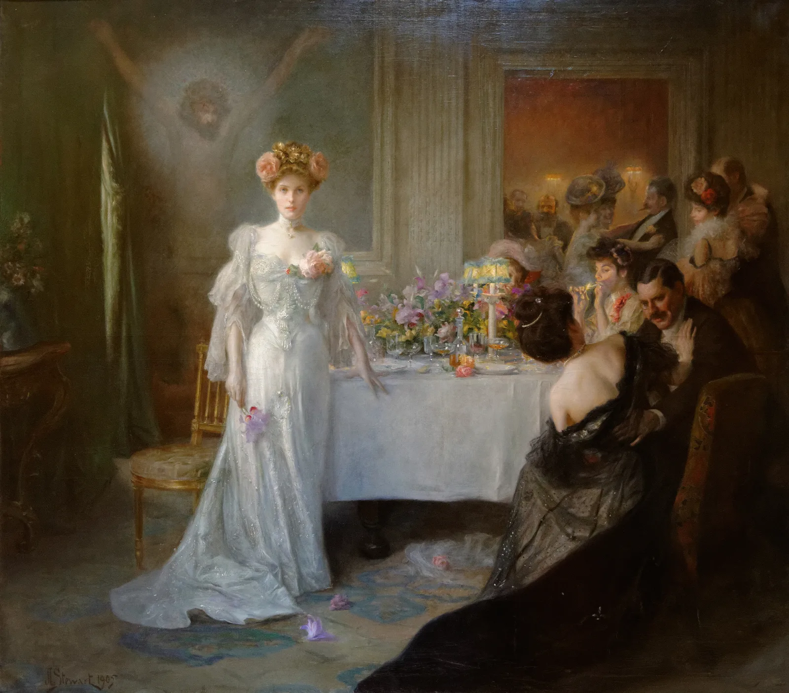 Redemption Wall Art by Julius Leblanc Stewart - Canvas Print
