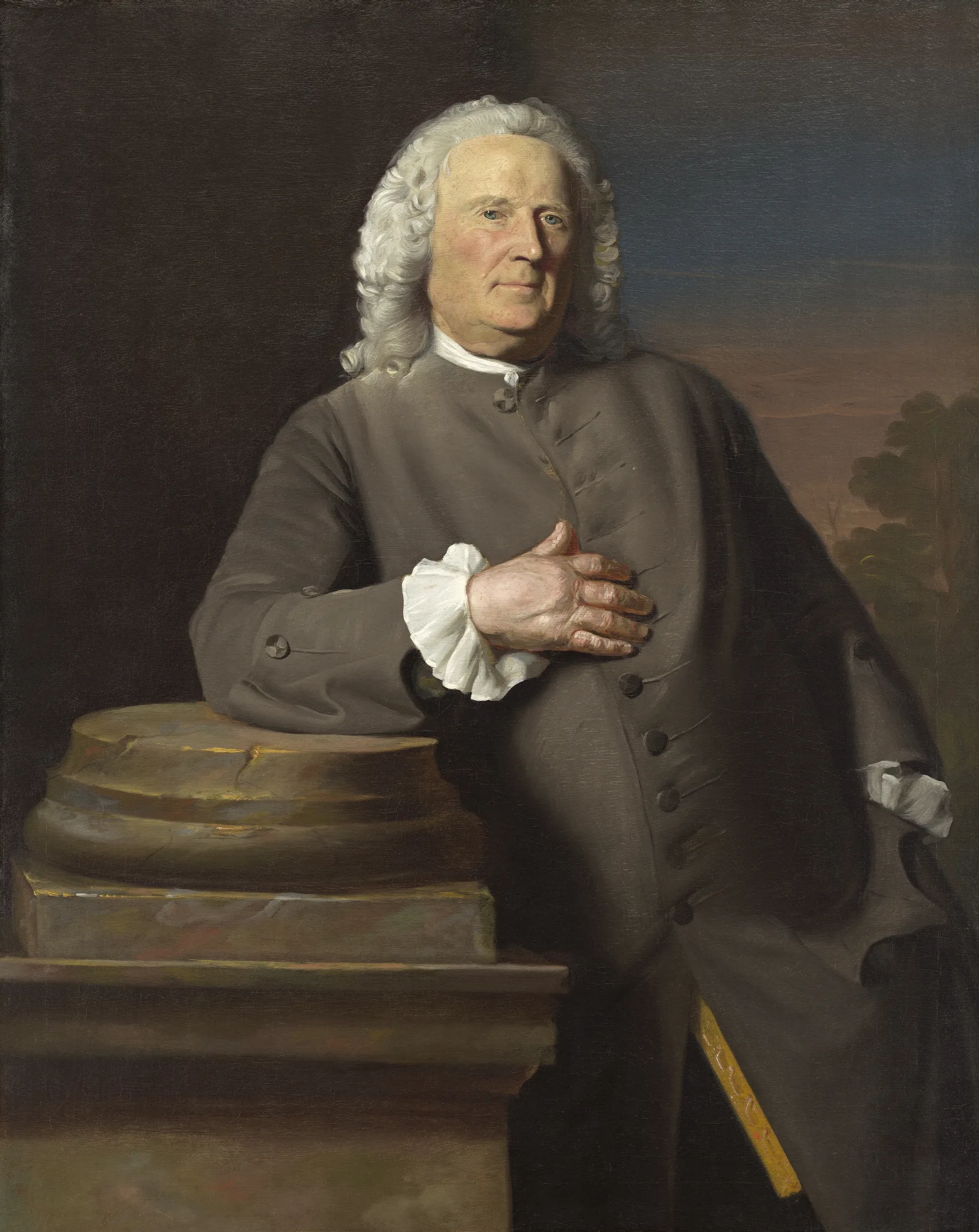Epes Sargent Wall Art by John Singleton Copley - Canvas Print