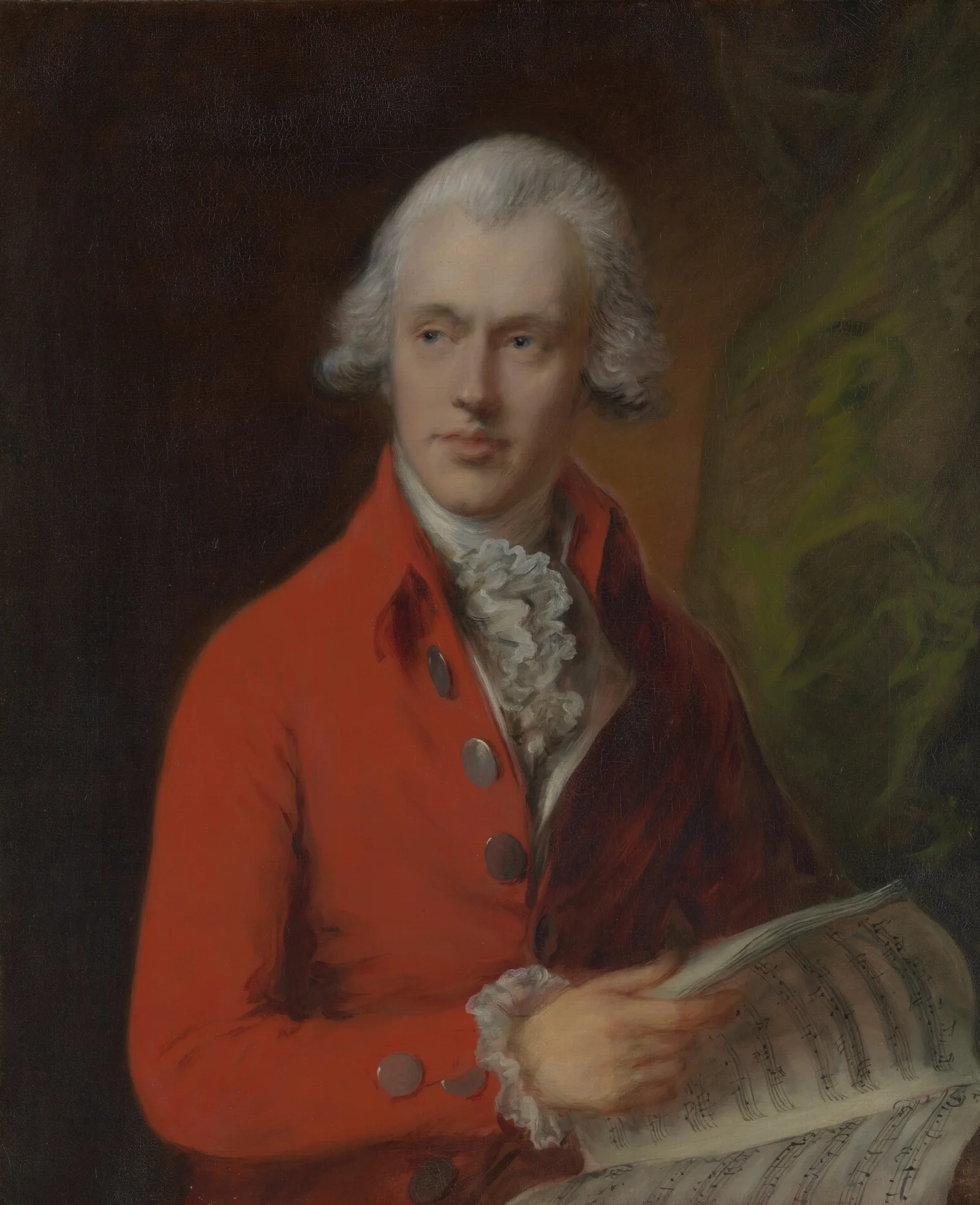 Charles Rousseau Burney 1747 1819 Wall Art by Thomas Gainsborough - Canvas Print