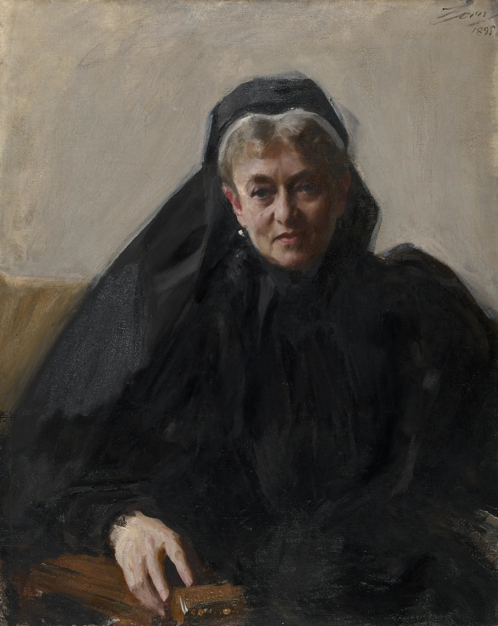 Maria Sheldon Scammon Wall Art by Anders Zorn - Canvas Print