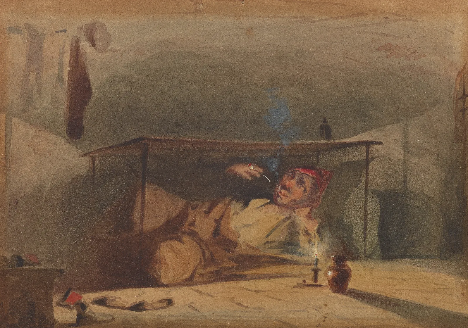 Sam Wellers Landlord In The Fleet Wall Art by James Abbott McNeill Whistler - Canvas Print