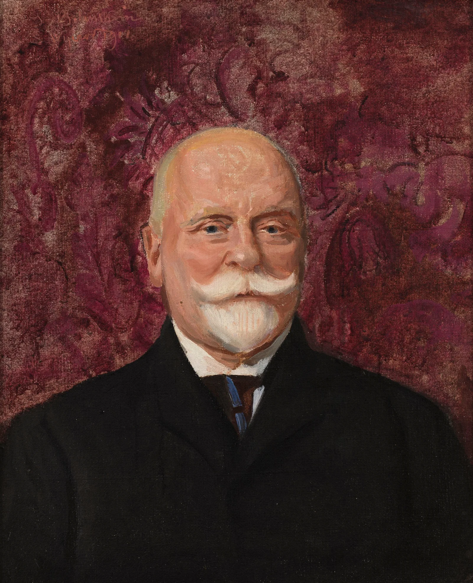Portrait Of Leon Bilinski Wall Art by Leon Wyczółkowski - Canvas Print