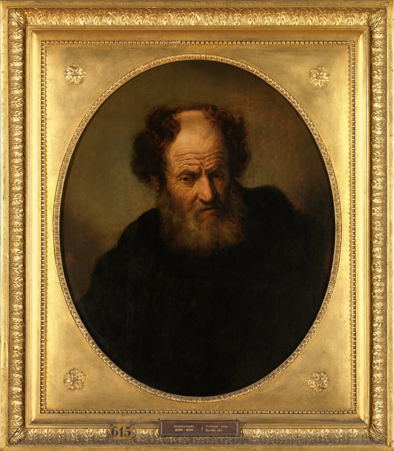 An Old Man 4 Wall Art by Rembrandt van Rijn - Canvas Print
