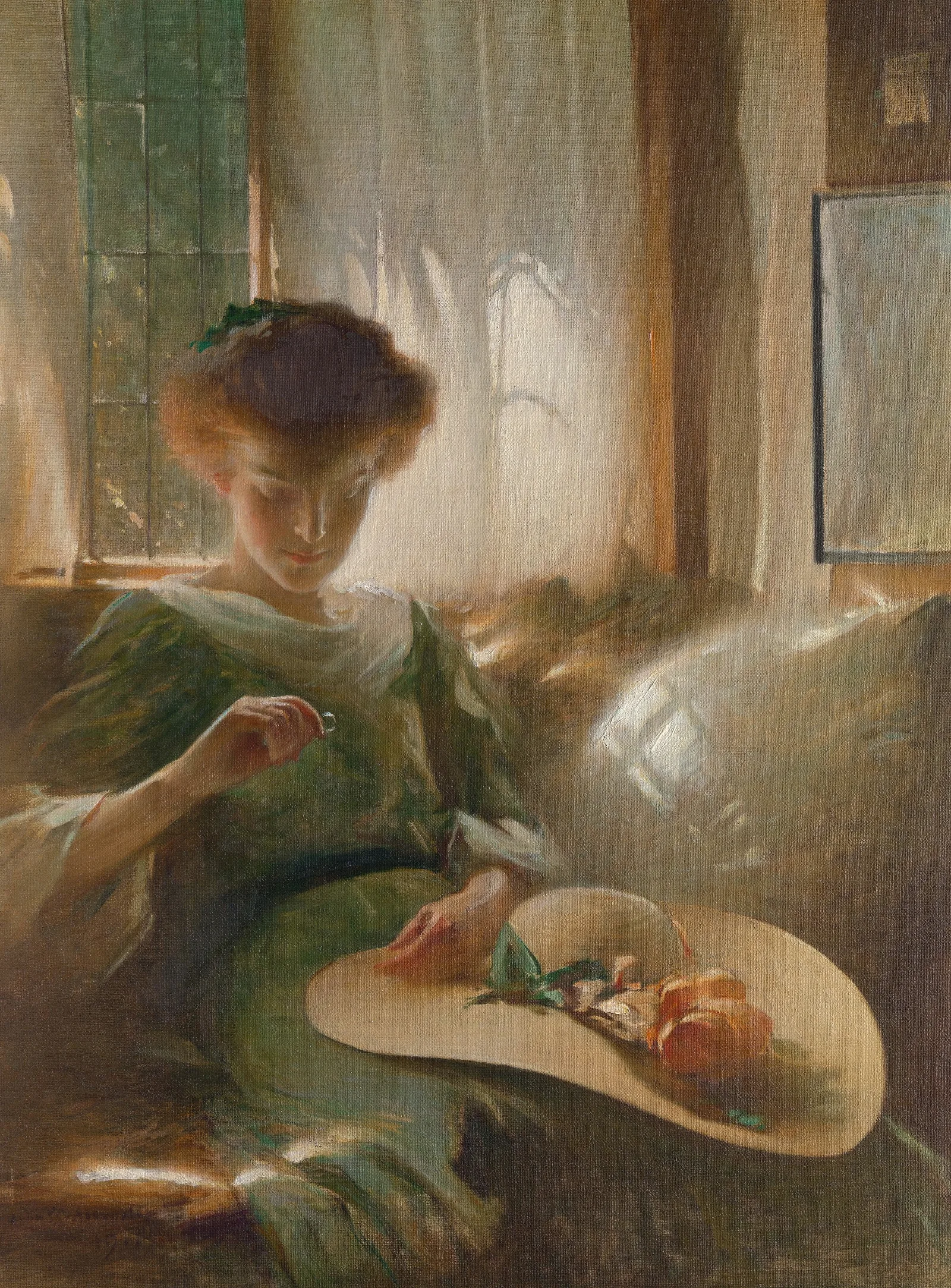 The Ring Wall Art by John White Alexander - Canvas Print