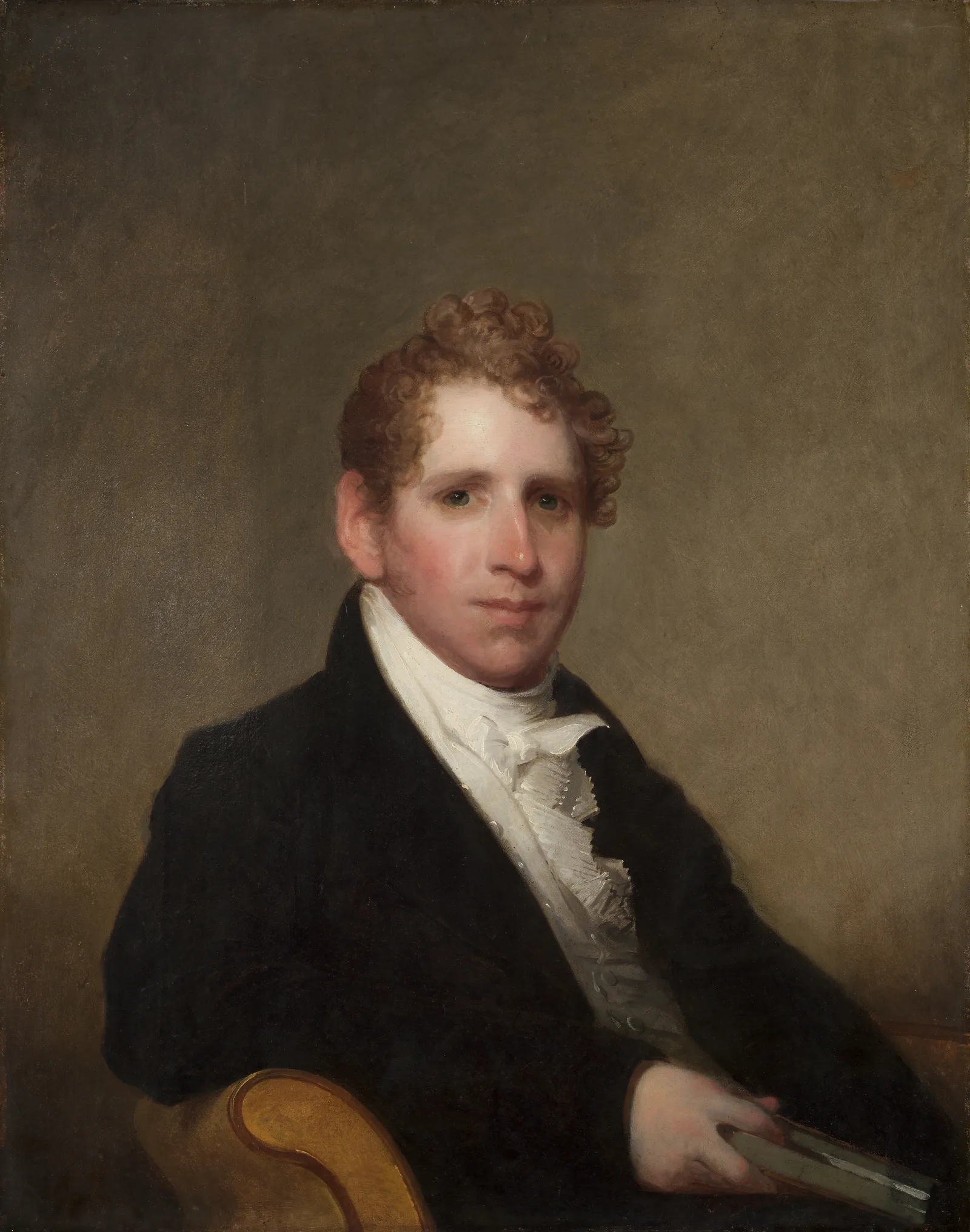 Dr James Stuart Wall Art by Gilbert Stuart - Canvas Print