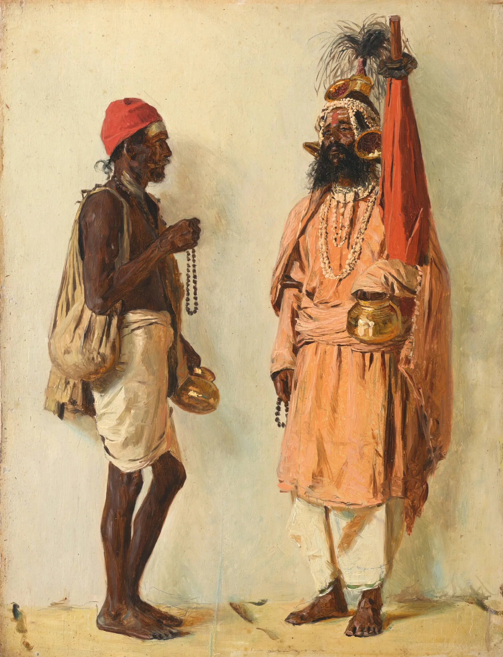 Fakirs Wall Art by Vasily Vereshchagin - Canvas Print