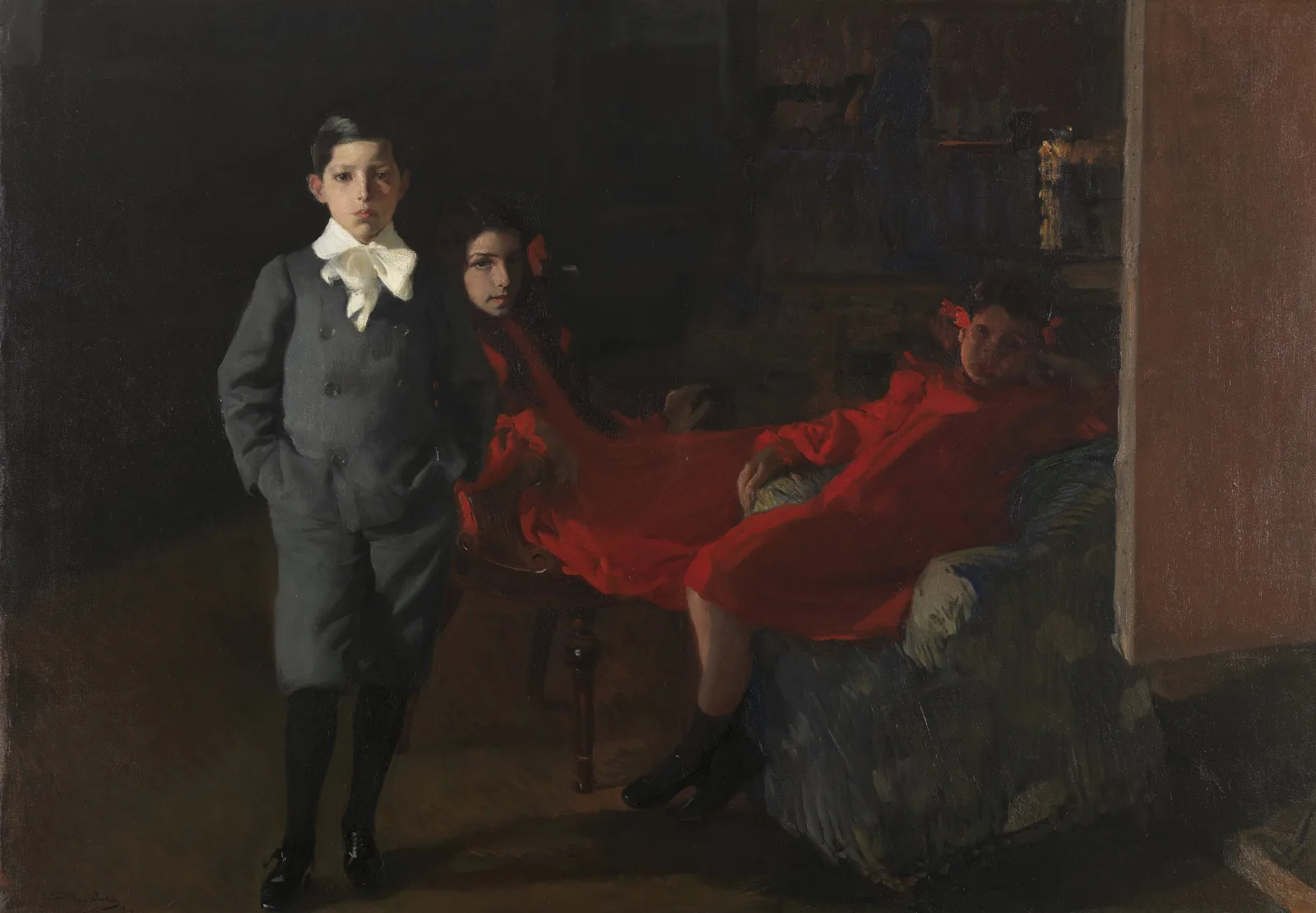 My Children Wall Art by Joaquín Sorolla - Canvas Print