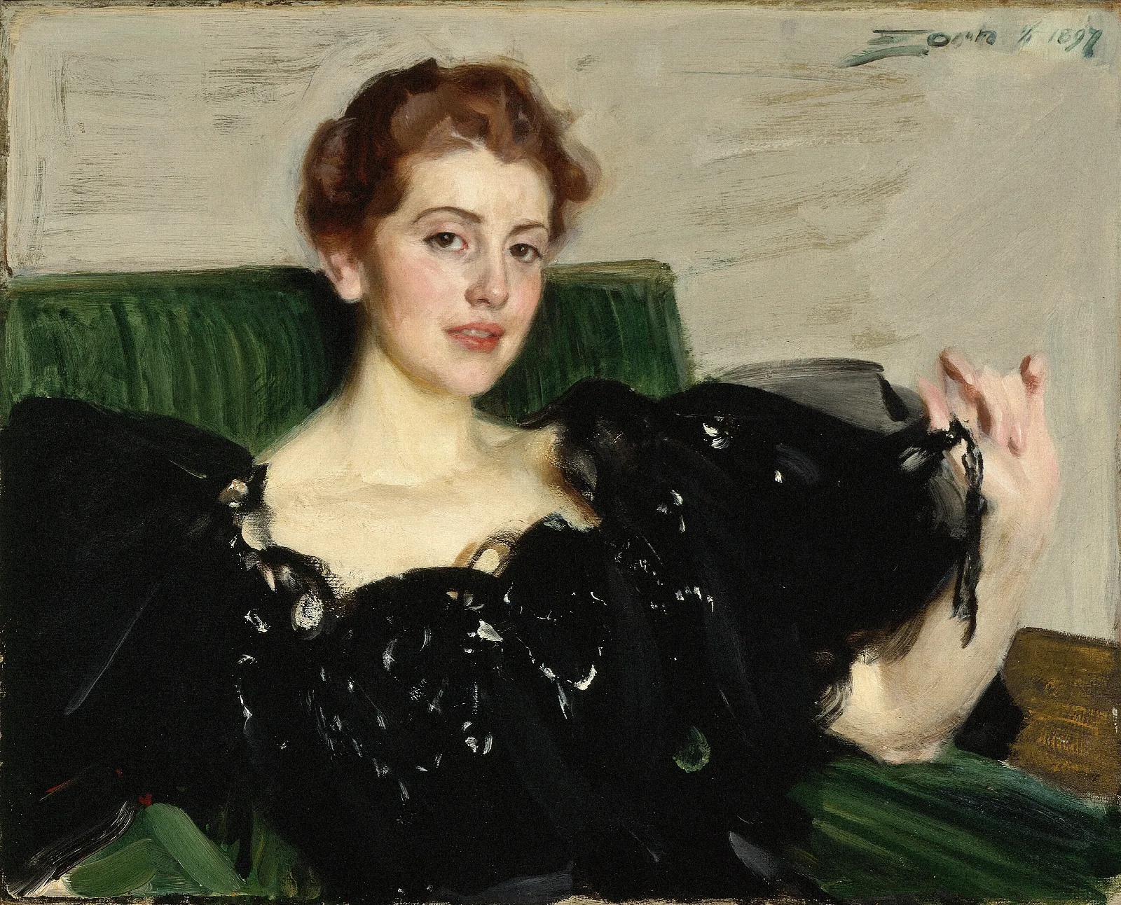 Lucy Turner Joy Wall Art by Anders Zorn - Canvas Print