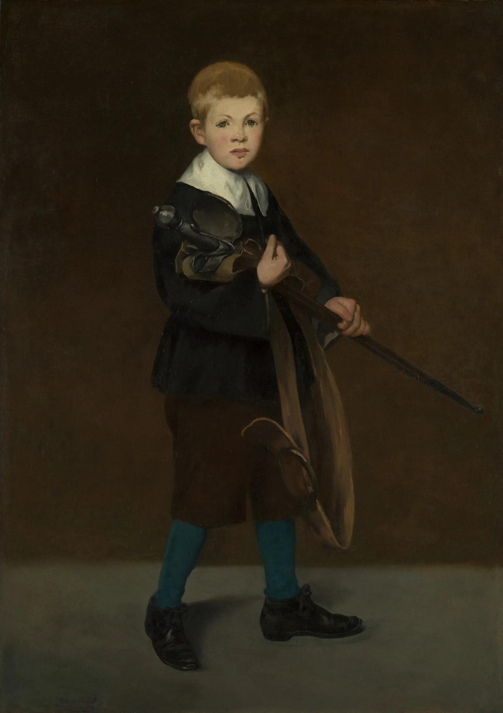 Boy With A Sword Wall Art by Édouard Manet - Canvas Print