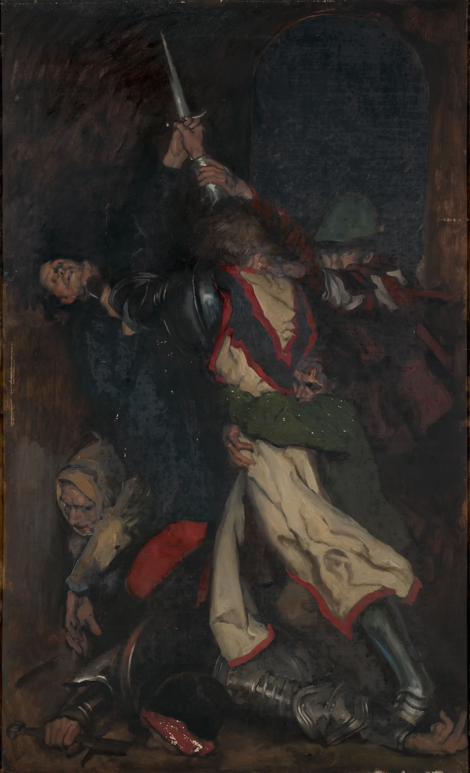 The Squire Of Low Degree Wall Art by Edwin Austin Abbey - Canvas Print