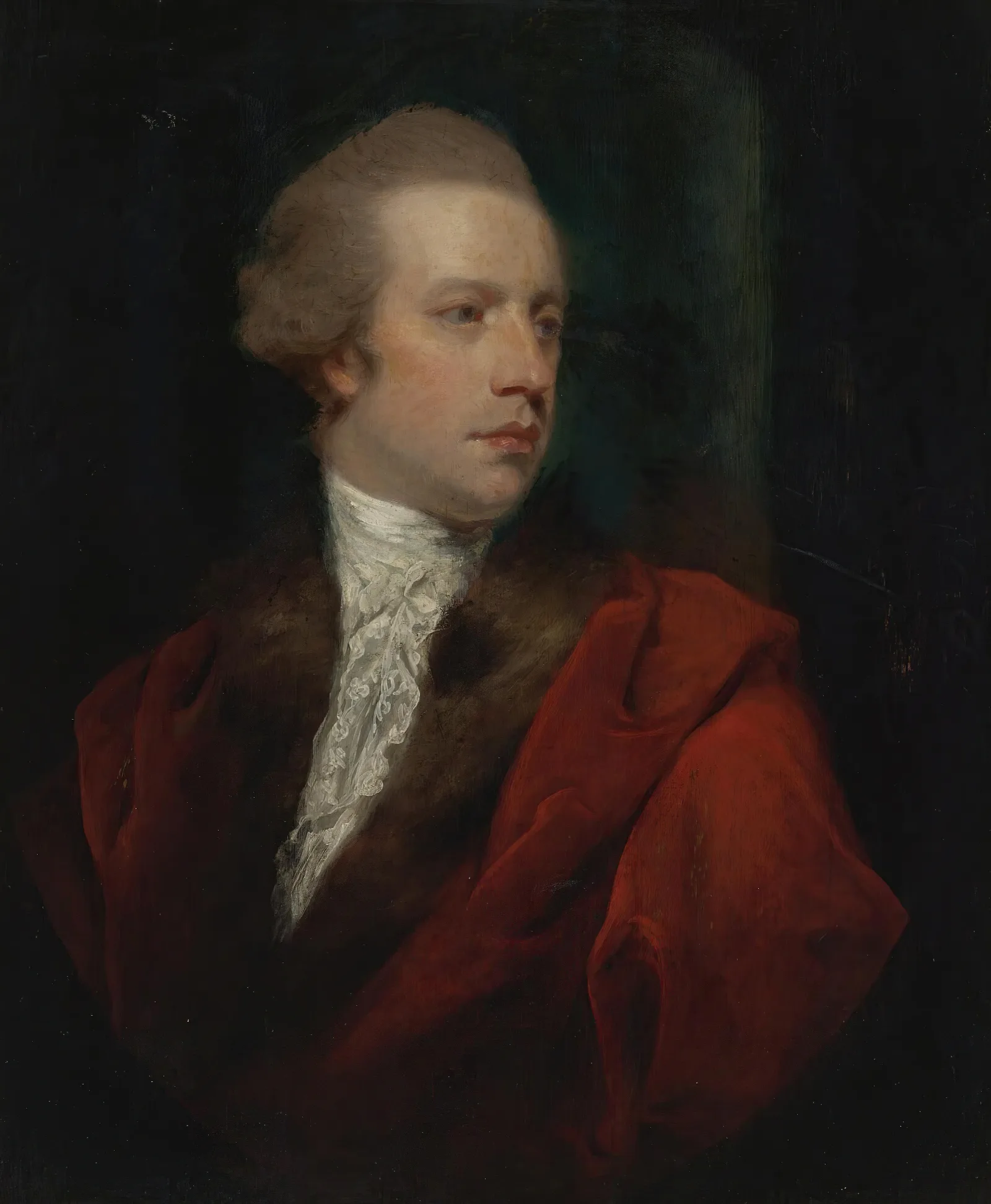Portrait Of James Coutts Esquire Wall Art by Sir Joshua Reynolds - Canvas Print