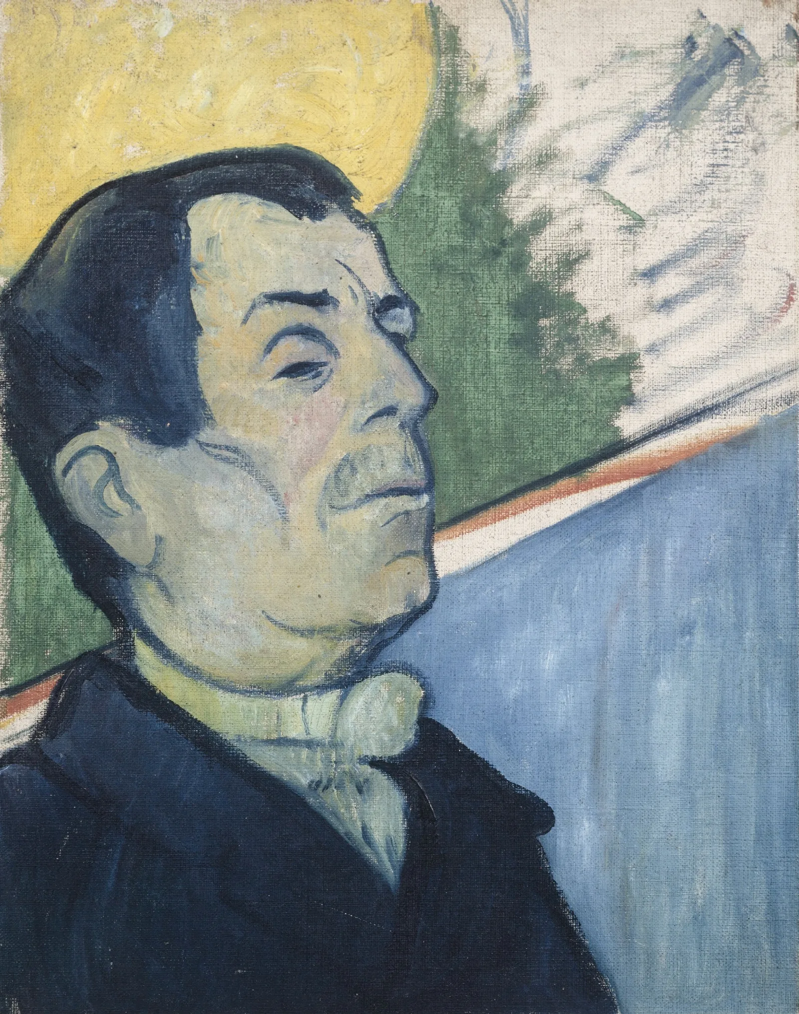 Portrait Of A Man 372 Wall Art by Paul Gauguin - Canvas Print