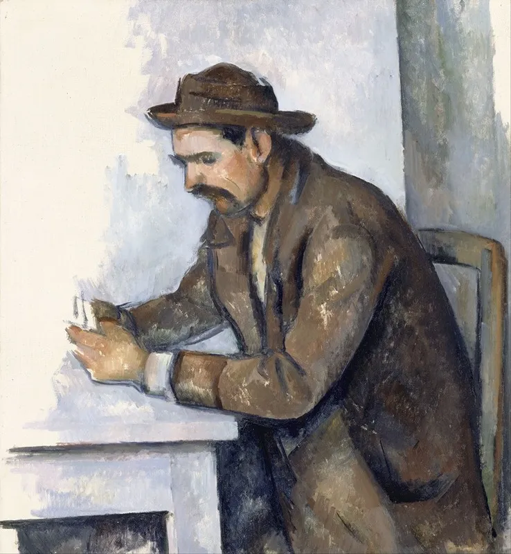 The Cardplayer Wall Art by Paul Cézanne - Canvas Print