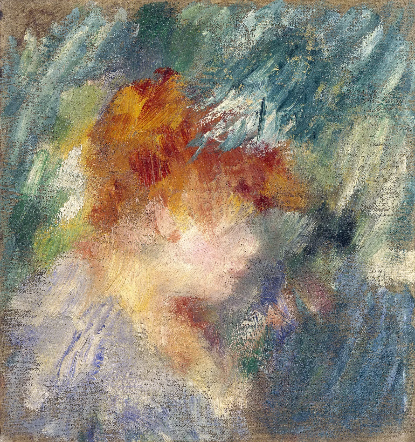 Jeanne Samary Wall Art by Pierre-Auguste Renoir - Canvas Print