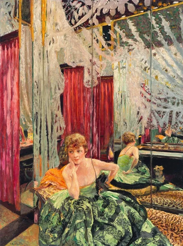 Jane Renouardt Wall Art by Édouard Vuillard - Canvas Print