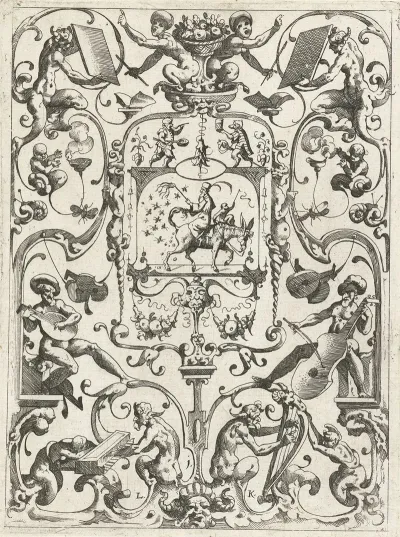 01 Decoration With Grotesques