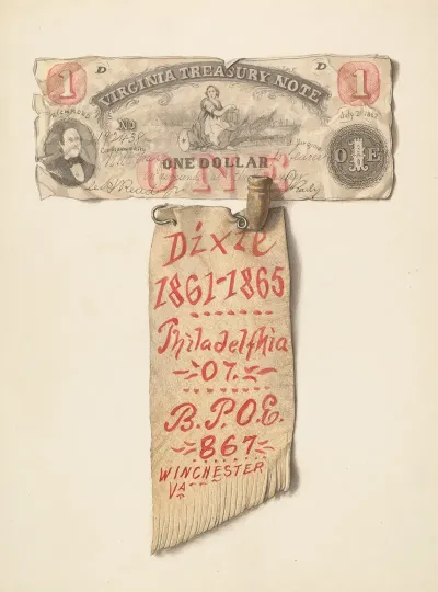 1 Banknote From Virginia