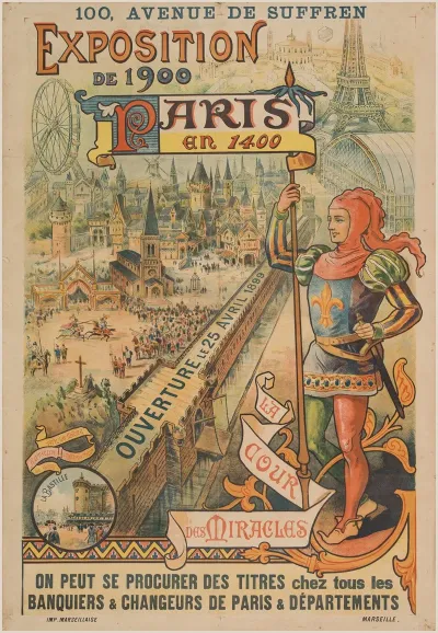100 Avenue De Suffren Exposition De 1900 Paris En 1400