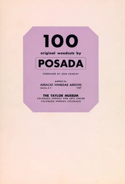 100 Woodcuts By Posada