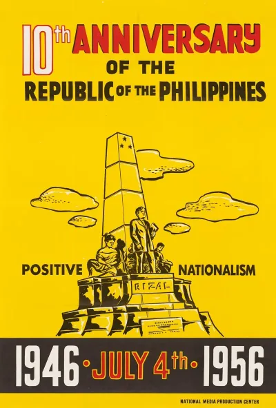 10th Anniversary Of The Republic Of The Philippines