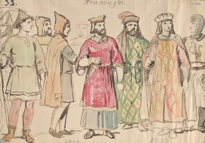 11th 12th And 13th Century French Garments