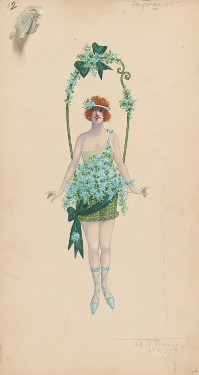 12 Forget Me Not
