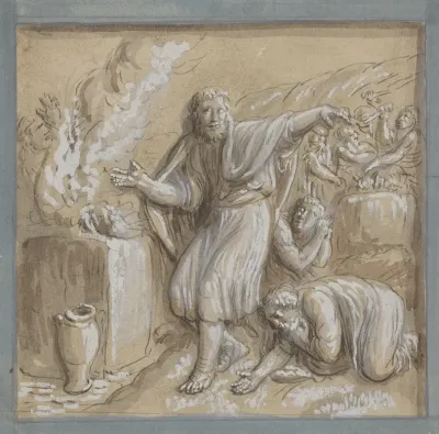 13 Drawings After Bas Reliefs At Florence Pl 06