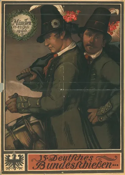 15 Deutsches Bundesschiesen Munchen 1906