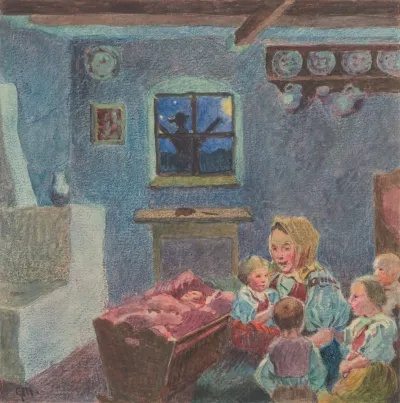 16 Mother With Children