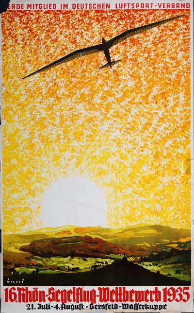 16 Rhon Segelflug Wettbewerb 1935