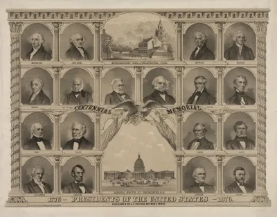 1776 Presidents Of The United States 1876