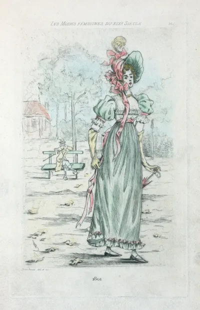 1801 Womens Fashion In Nineteenth Century Paris