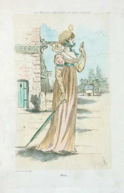 1802 Womens Fashion In Nineteenth Century Paris
