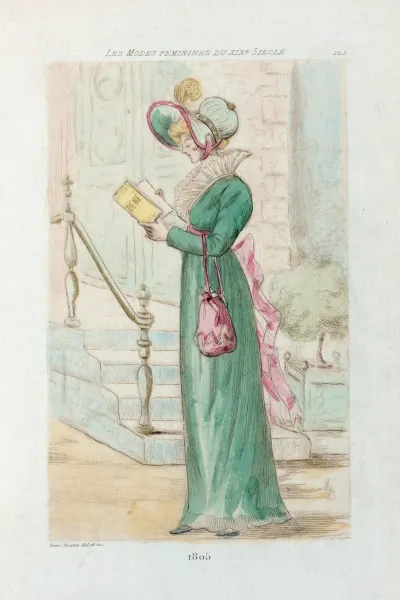 1805 Womens Fashion In Nineteenth Century Paris