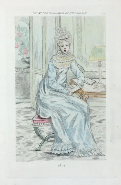 1807 Womens Fashion In Nineteenth Century Paris