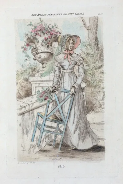1817 Womens Fashion In Nineteenth Century Paris