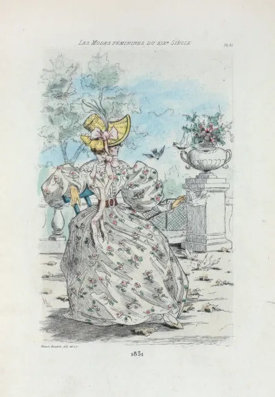 1831 Womens Fashion In Nineteenth Century Paris