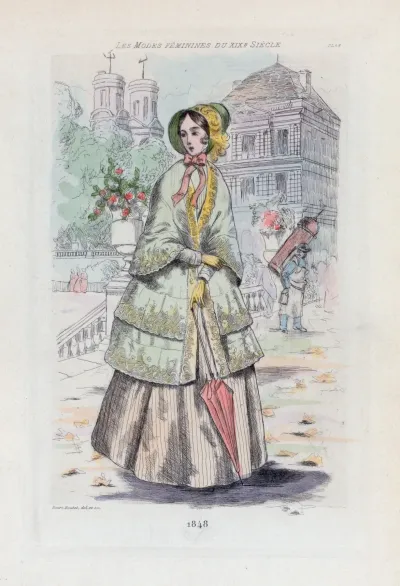 1848 Womens Fashion In Nineteenth Century Paris