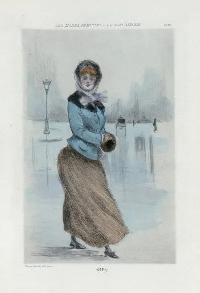 1882 Womens Fashion In Nineteenth Century Paris