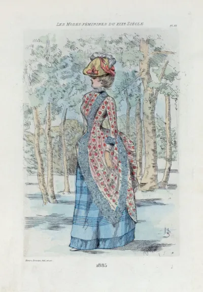 1885 Womens Fashion In Nineteenth Century Paris