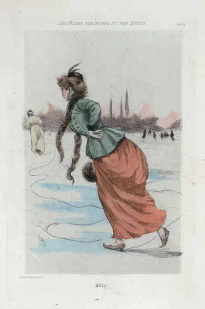 1887 Womens Fashion In Nineteenth Century Paris