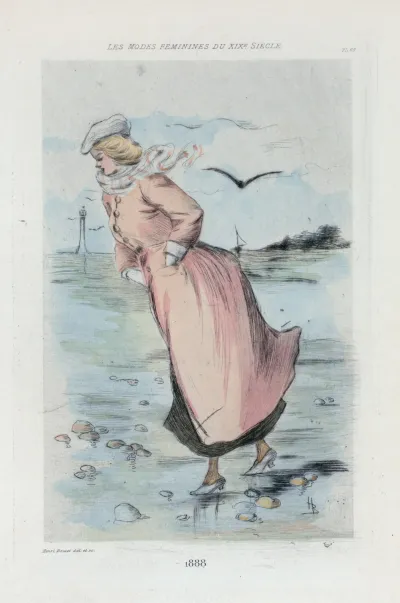 1888 Womens Fashion In Nineteenth Century Paris