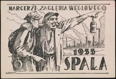 1935 Spala Harcerze Zaglebia Weglowego 2